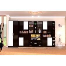 Biblioteca Iris Wenge varianta dreapta